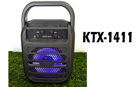 KTX-1411 Wireless Portable Bluetooth Speaker With LED Light - Image 3